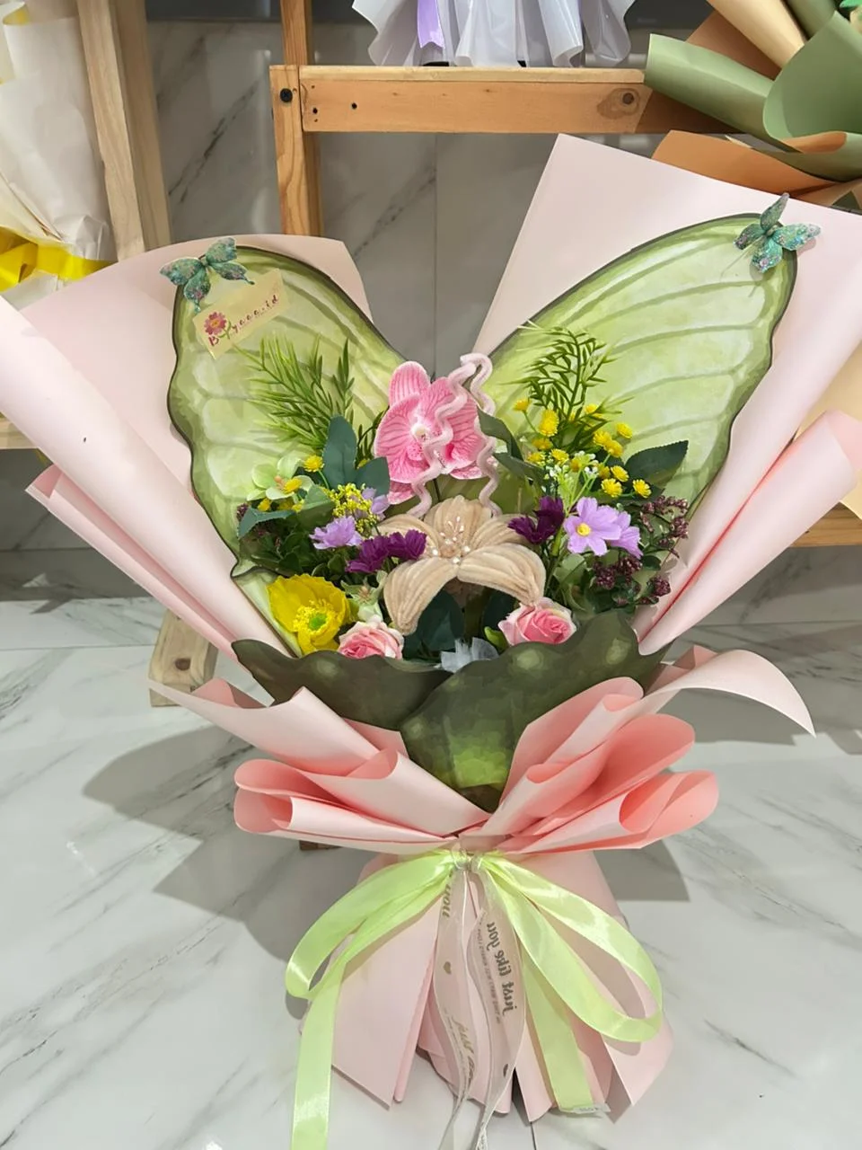 Bouquet Fairy Butterfly Garden 