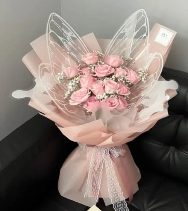 Bouquet Pastel Pink Blossom 